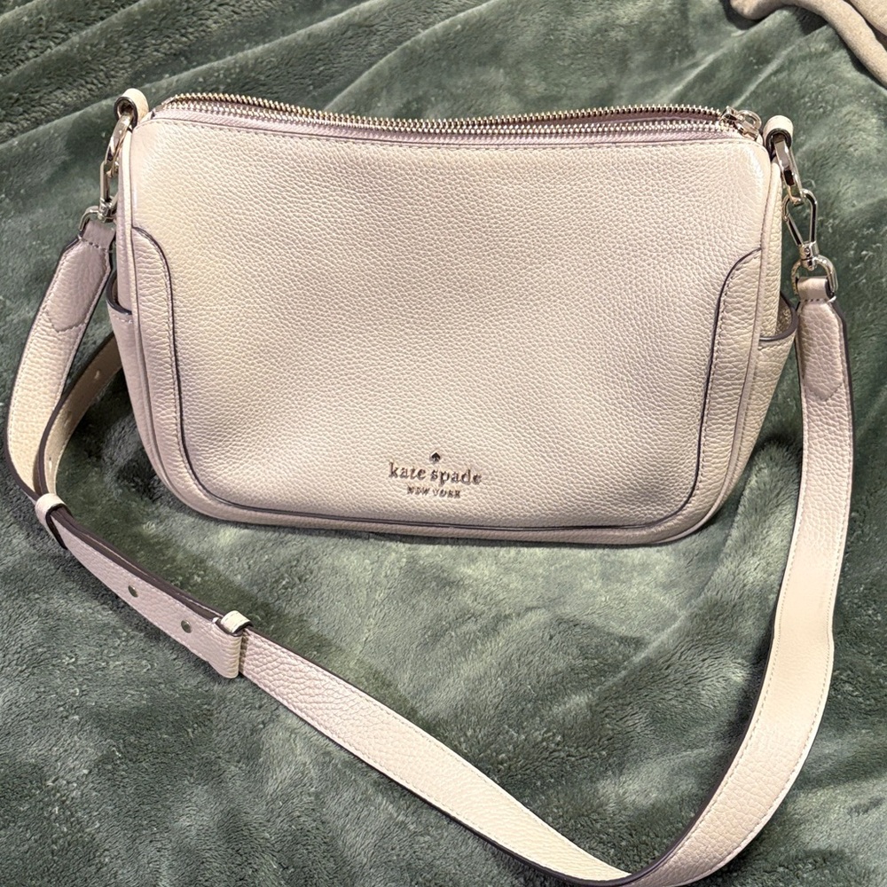 Kate Spade Light Beige Crossbody Bag